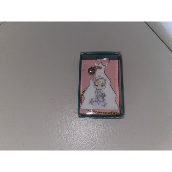 Precious Moments "May Your Christmas Be Delightful" 2.5" Christmas Ornament - Picture 1 of 1